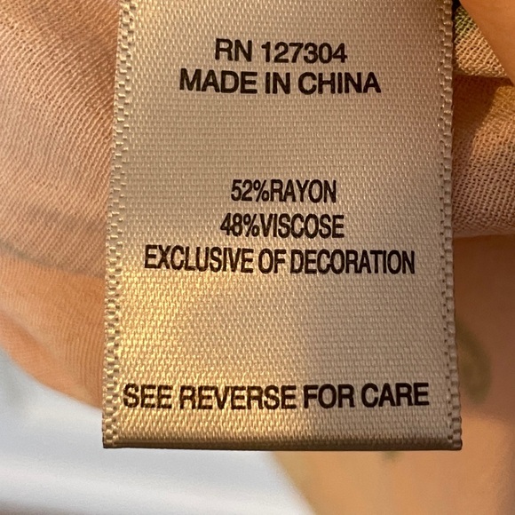 John Mark NWT 3X Embroidered Floral Spring Fling Button Down Blouse Shirt Pink - Picture 6 of 7